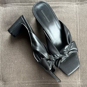 Banana Republic Black Knotted Sandals